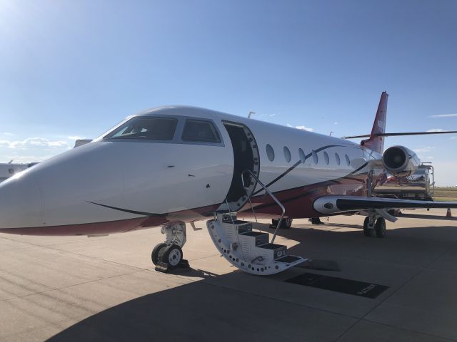 IAI Gulfstream G200 (N882SG) - Cool Paint with incredible interior. 