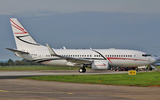 Boeing 737-700 (VP-CLR) - vp-clr b737-7 dep shannon 15/10/15.