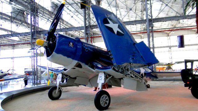 WAR Vought F4U Corsair — - Vought F$U-1 Corsair in São Carlos-SP, Brazil.