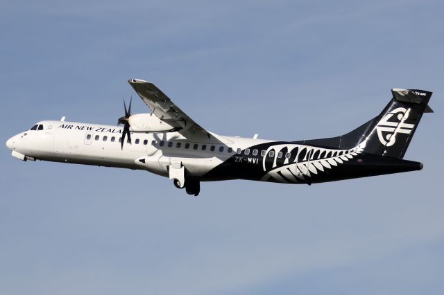 Aerospatiale ATR-72-600 (ZK-MVI) - on 18 July 2019