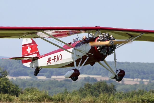 MORANE-SAULNIER MS-317 (HB-RAO) - Morane Saulnier MS-317