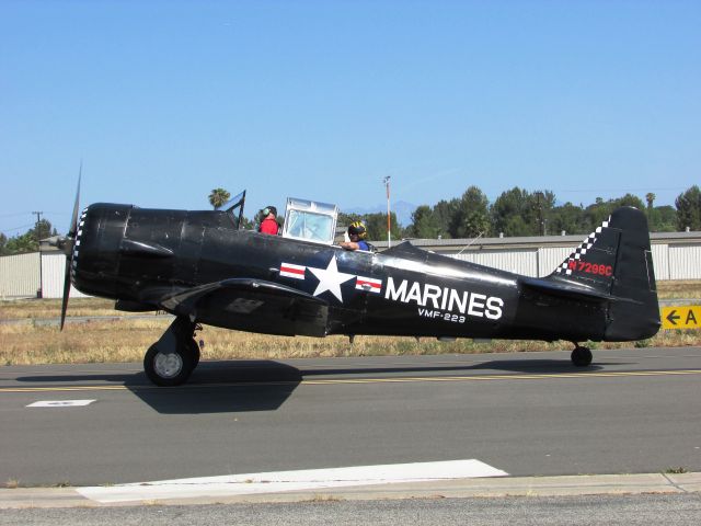 North American P-51 Mustang (N7296C) - Taxiing to RWY 6