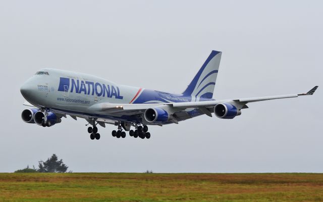 Boeing 747-400 (N952CA) - national b747-4f n952ca about to land at shannon 13/2/16.