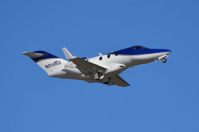 Honda HondaJet (N814SX) - I R I S IN FAUQUIER INC departing KJQF - 2/27/18