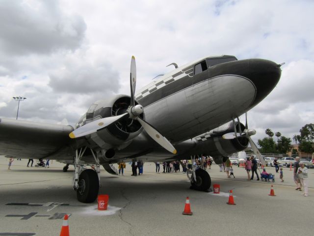 Douglas DC-3 (N43XX) - On the ramp