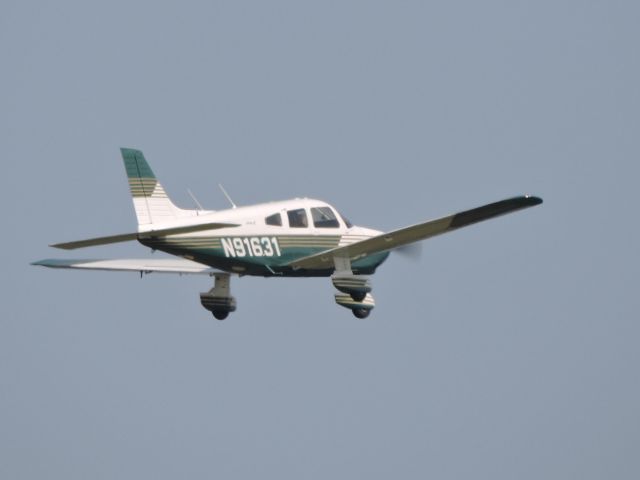 Piper Saratoga (N91631) - Shown here a moment or two from departure is this Piper Saratoga in the Summer of 2015.