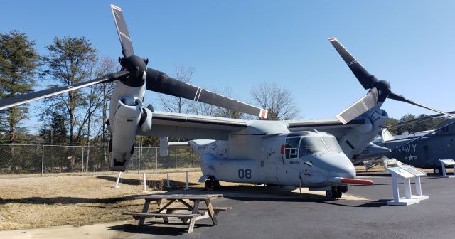 Bell V-22 Osprey (16-4940) - First ever built Osprey B Variant, on display at NAS Patuxent River Air Museum