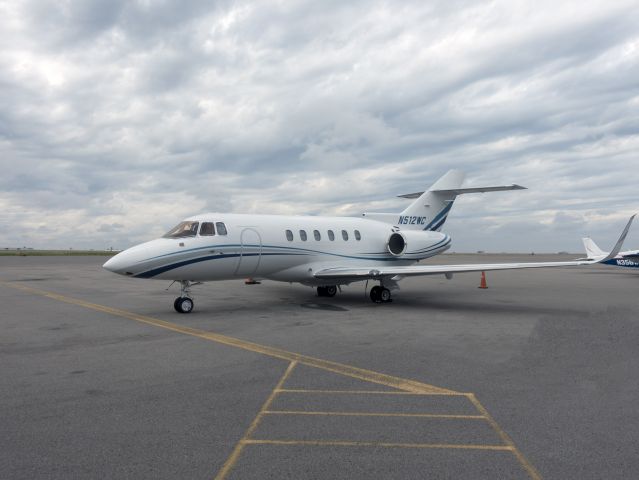 Hawker 800 (N512WC) - 19 MAR 2018. At the Atlantic ramp.