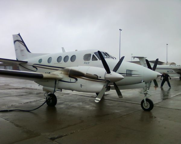 Beechcraft King Air 90 (N405DD) - 1 of 2 of University of North Dakotas Beech King Air C90Bs