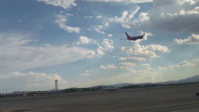 Boeing 737-700 — - Southwest 737 and US Airways A320 at Las Vegas.