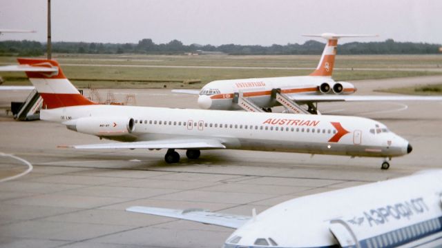 McDonnell Douglas MD-87 (OE-LMI) - in the 80s