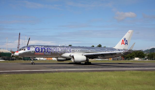 Boeing 757-200 (N174AA) - taxiing after arrival from KJFK