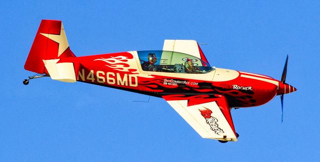 EXTRA EA-300 (N466MD) - N466MD EXTRA EA 300/L s/n 1302 SkyCombatAce - North Las Vegas Airport  KVGTbr /Photo: TDelCorobr /October 28, 2022