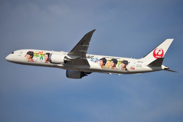 Boeing 787-9 Dreamliner (JA873J) - Arishi-Hawaii Livery on 12-21-20