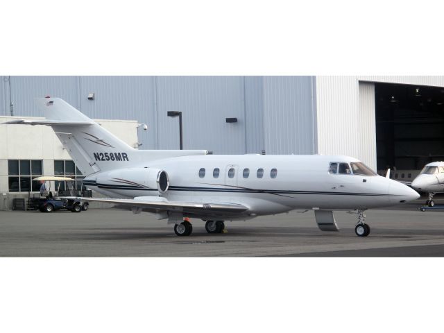 Hawker 800 (N258MR) - great jet with a stand up cabin. . No location as per request of the aircraft owner.