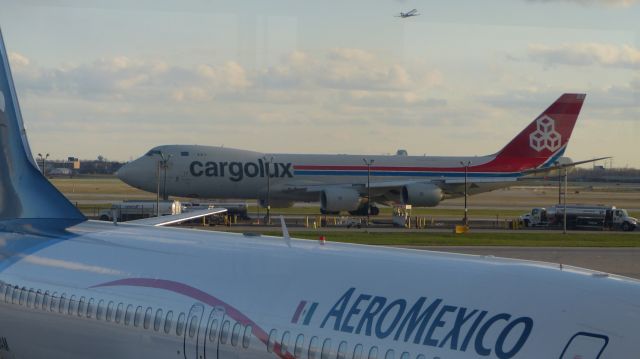 BOEING 747-8 (LX-VCI) - Heading out to Luxembourg 