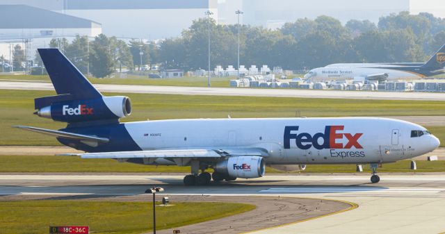 McDonnell Douglas DC-10 (N306FE) - "John" departing in the early morning, giving me an awesome opportunity to finally catch it!