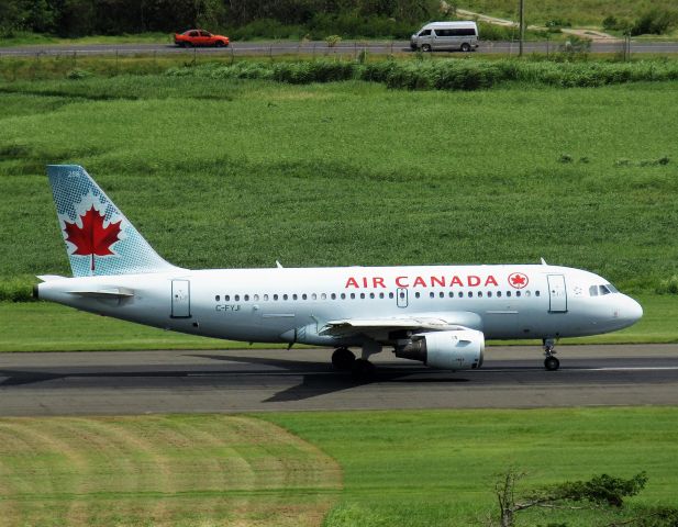 Airbus A319 (C-FYJI)