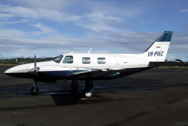 Piper Navajo (VH-PWZ) - Piper PA-31P-350 Mojave VH-PWZ at Burnie Wynyard Airport Tasmania on 5 June 2010. One of only 50 ever built. A very rare visitor as it is based in Adelaide.