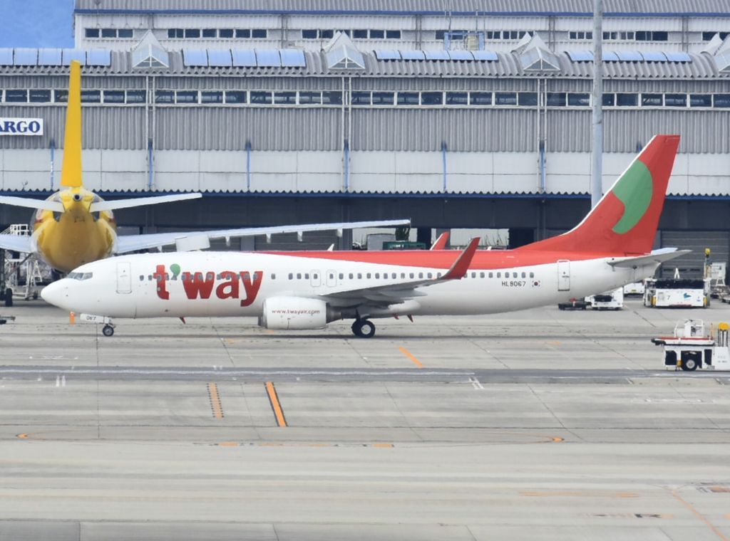 Boeing 737-800 (HL8067)