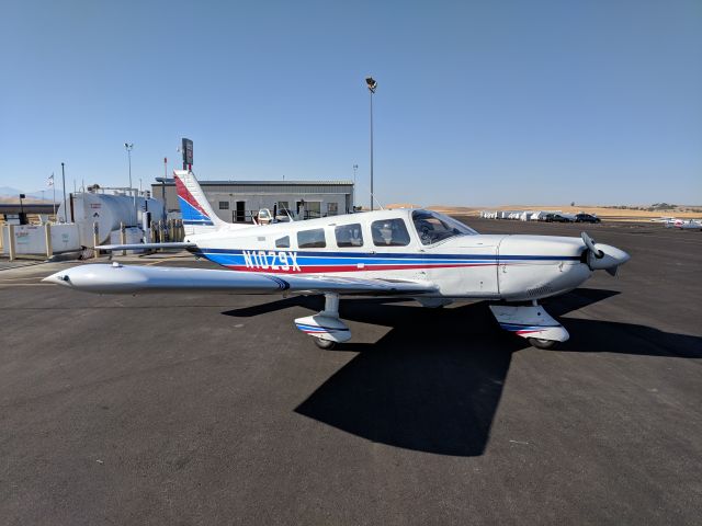 Piper Saratoga (N1029X) - On the ramp at Byron