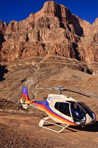 — — - ON THE FLOOR OF THE GRAND CANYON