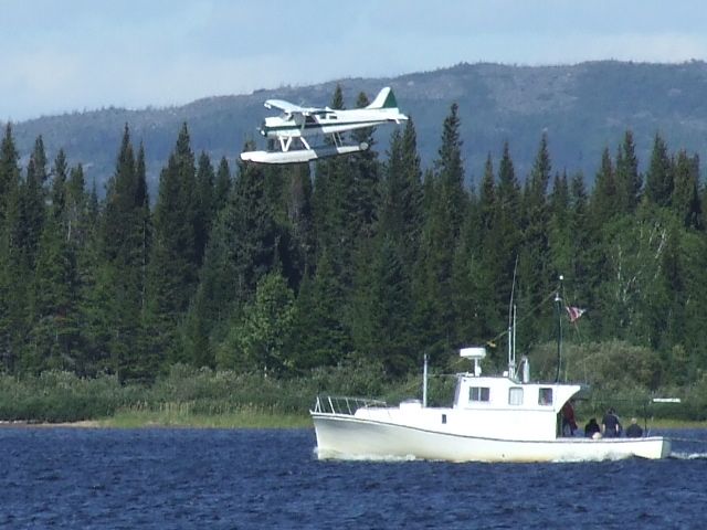 — — - on final at Terrington Basin Goose Bay, Labrador  23Aug09