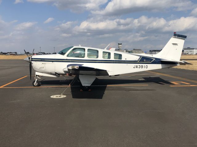 Beechcraft Bonanza (36) (JA3910) - Saipan, Japan. 9 FEB 2019.