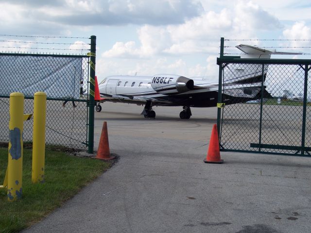 Learjet 31 (N56LF) - Race weekend in Chicago..