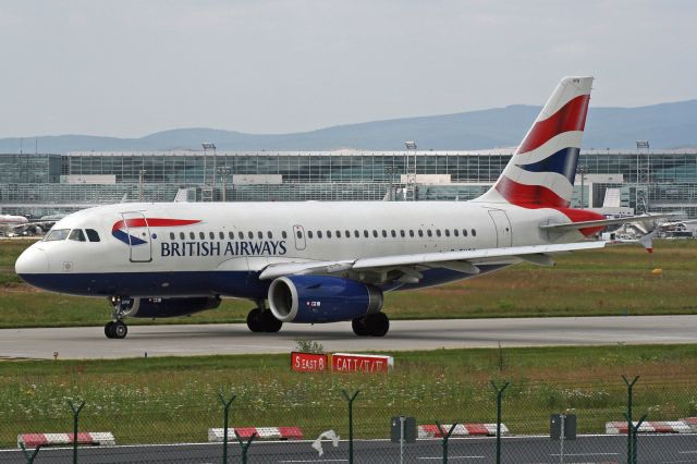 Airbus A319 (G-EUPB)