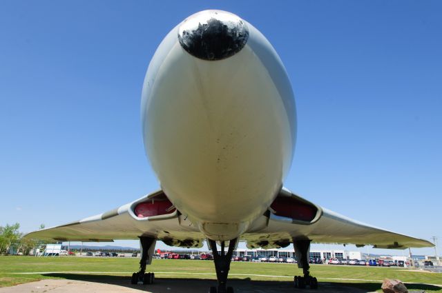 LNE361 — - XL361 Avro Vulcan Bomber static display at Goose Bay