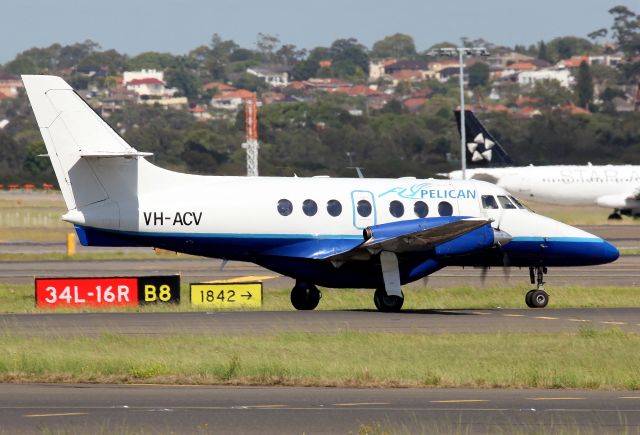 British Aerospace Jetstream Super 31 (VH-ACV) - Passing The Mound