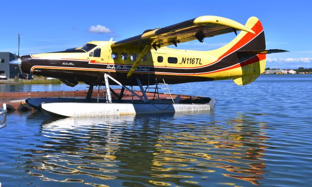 De Havilland Canada DHC-3 Otter (N116TL) - De Havilland Canada DHC-3 Otter N116TL in Anchorage Lake Hood Seaplane Base