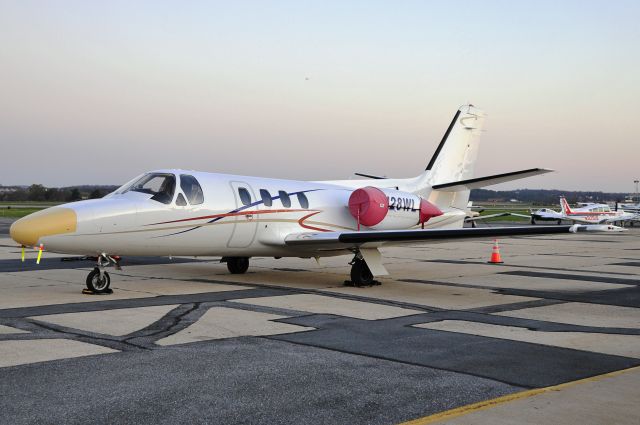 Cessna 500 Citation 1 (N28WL) - Seen at KFDK on 11/8/2009.      a href=http://discussions.flightaware.com/profile.php?mode=viewprofile&u=269247  [ concord977 profile ]/a