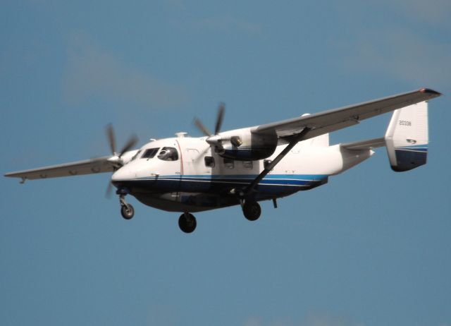 PZL-MIELEC Skytruck (02-0338) - C-145 Skytruck on short final for RWY 36