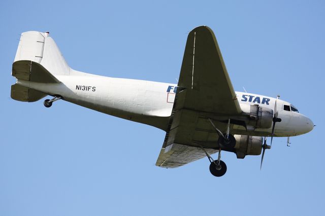 Douglas DC-3 (N131FS) - Now grounded and waiting for a new operator.