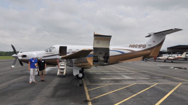 Pilatus PC-12 (N801PB)