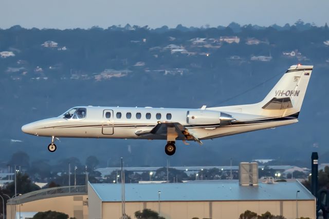 Cessna Citation V (VH-OHN) - Cessna 560 cn 560-0332. Aspen Medical Pty Ltd VH-OHN runway 03 YPPH 20052023