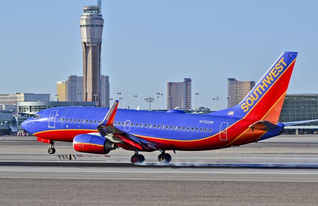 Boeing 737-700 (N730SW) - N730SW Southwest Airlines 1999 Boeing 737-7H4 - cn 27862 / ln 284 - Las Vegas - McCarran International (LAS / KLAS)<br>USA - Nevada, February 19, 2014<br>Photo: Tomás Del Coro