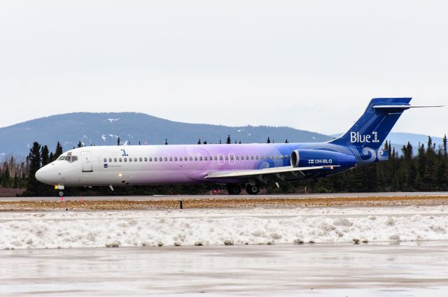 Boeing 717-200 (SAS9259) - Landing runway 26 20Nov2015. REG: OHBLQ to Delta.