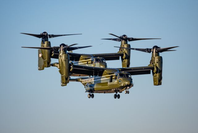 Bell V-22 Osprey — - 2 of the 3 HMX1 arrival into CAE