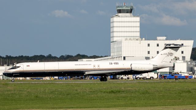 McDonnell Douglas MD-82 (XA-VBG) - What's better than a vintage airliner? A vintage terminal/tower setup to compliment it! JAN's terminal building has looked relatively the same since the airport opened in 1963 as Allen C. Thompson Municipal Airport. While over time panels have been added as well as another addition added upon the existing building alongside the tower itself, you can still see the original 1960s design in the section from the base of the tower down. Also looks to be a first for FlightAware as well!