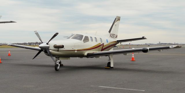 Socata TBM-700 (N257JM) - 1st ever photo of N257JM-Tarheels on FlightAware !