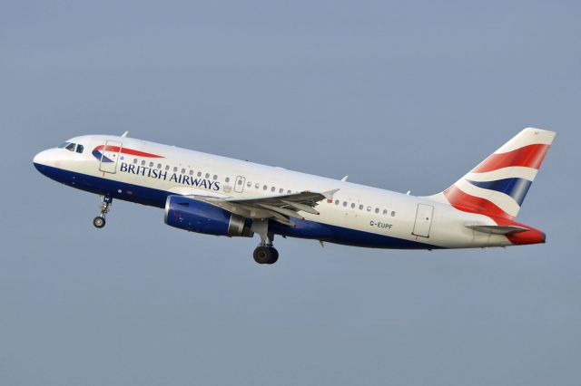 Airbus A319 (G-EUPF)