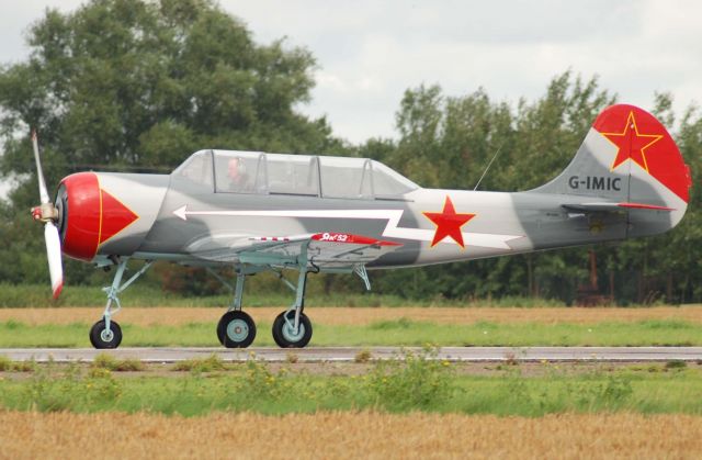 G-IMIC — - Yakovlev Yak-52