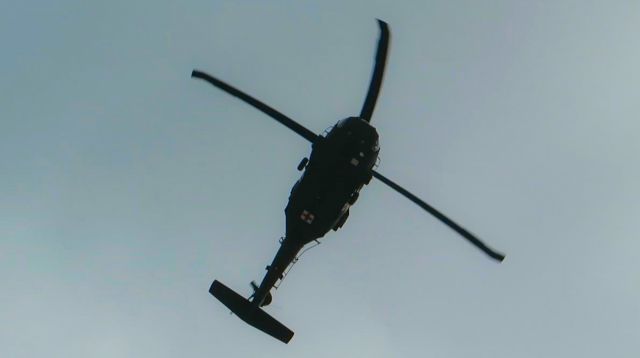 8524464 — - This UH-60 BlackHawk fly over 2 times over Yauco,PR and doing practice.