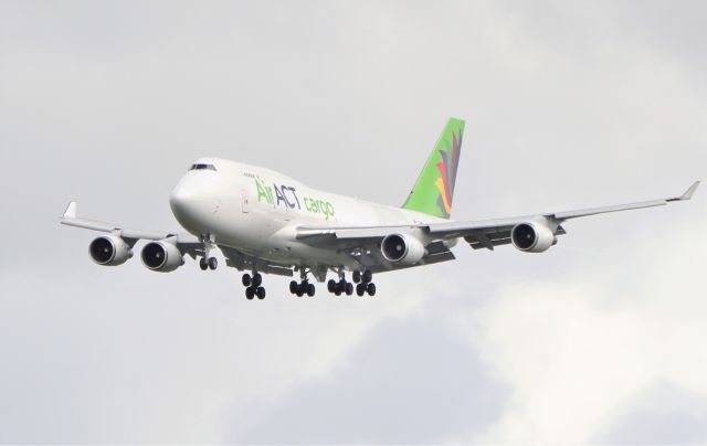 Boeing 747-400 (TC-ACF) - AirAct cargo b747-481(bdsf) tc-acf landing at shannon from istanbul 23/9/20.