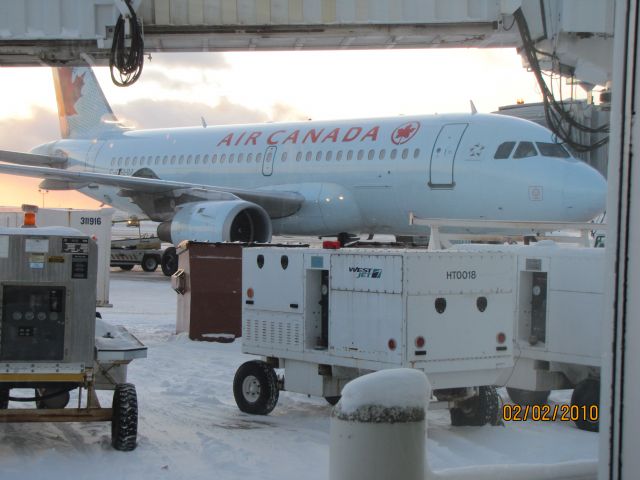 Airbus A319 (C-GBHN) - Parked at the Arrival Gate in Halifax NS