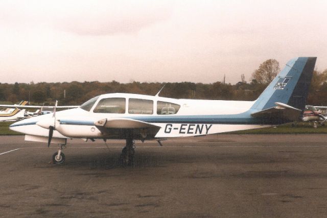 Grumman GA-7 Cougar (G-EENY) - Seen here in Oct-88.br /br /Registration cancelled 17-Feb-11.