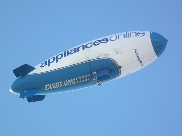 Unknown/Generic Airship (VH-JRW) - Generic Airship VH - JRW Over flying Logan area near Archerfield